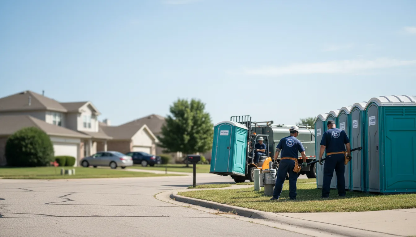 Porta Potty Rental in Yates Center, KS near me